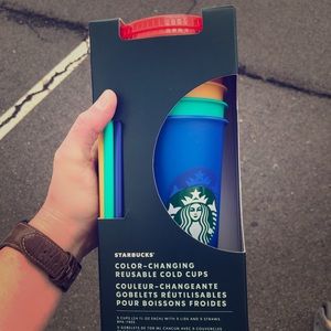Starbucks Summer 2020 color changing cups